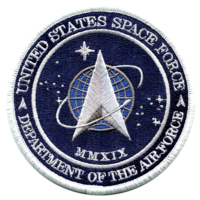 US SPACE FORCE COMMAND PATCH
